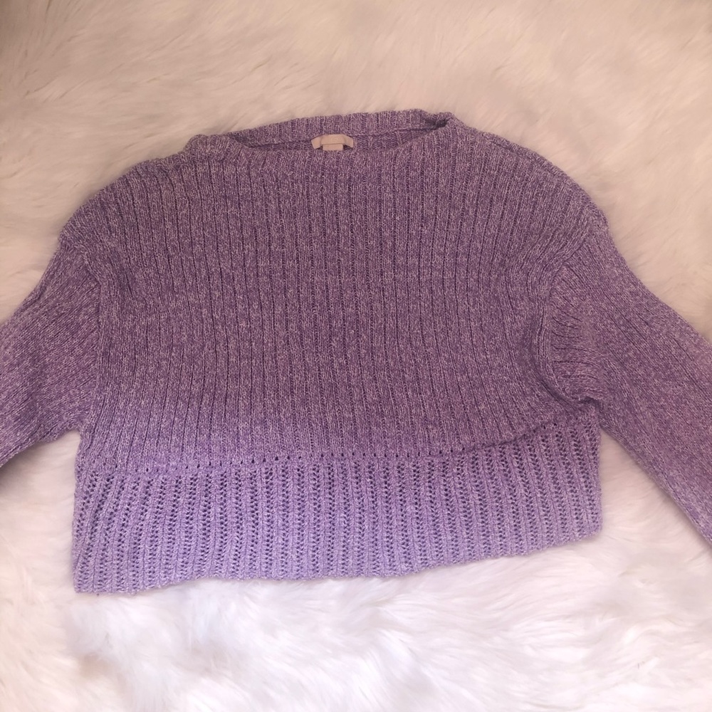 H&M cropped knit sweater size XS, 32 Europe